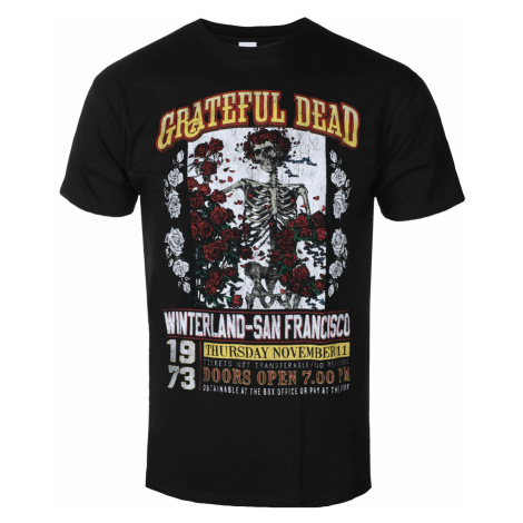 Tričko metal ROCK OFF Grateful Dead San Francisco Čierna