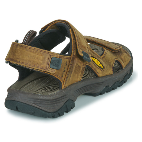 Keen  TARGHEE III OPEN TOE SANDAL  Turistická obuv Hnedá