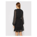 Vero Moda Každodenné šaty Ea 10257901 Čierna Regular Fit