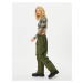 Koton Oversize Parachute Trousers with Floor Detail Pockets Cotton