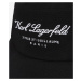 Klobúk Karl Lagerfeld Hotel Karl Canvas Bucket Black