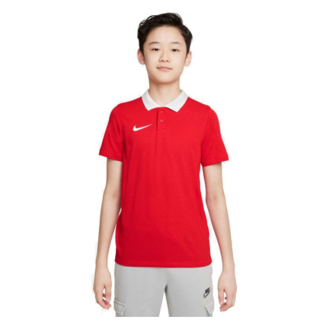 Detské tréningové polo tričko Dri-FIT Park Jr CW6935-657 - Nike XS (122-128 cm)