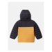 Columbia Vatovaná bunda Powder Lite™ Boys Hooded Jacket Žltá Regular Fit