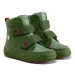 Zima 2023 Barefoot zimná obuv s membránou Affenzahn - Chamude Comfy Dragon zelená