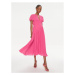 MICHAEL Michael Kors Koktejlové šaty MS481P77R3 Ružová A-Line Fit