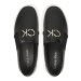 Calvin Klein Sneakersy Flatform Cupsole Slip On W/Hw HW0HW01421 Čierna