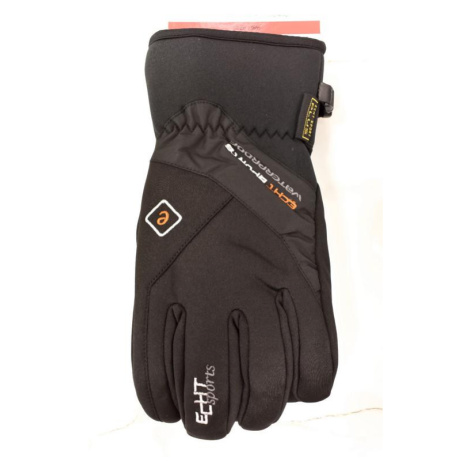 Pánske čierne lyžiarske rukavice ECHT Arcs L-XL-2XL