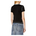 Tričko Diesel T-Uncutie-Long-L3 T-Shirt Čierna
