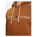 Tommy Hilfiger Mikina Logo MW0MW11599 Hnedá Regular Fit