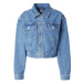 Tommy Jeans Prechodná bunda 'Claire'  modrá denim