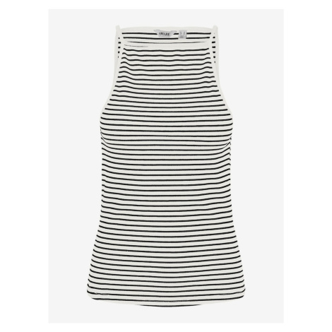 Women's white striped tank top AWARE by VERO MODA Wett - Women