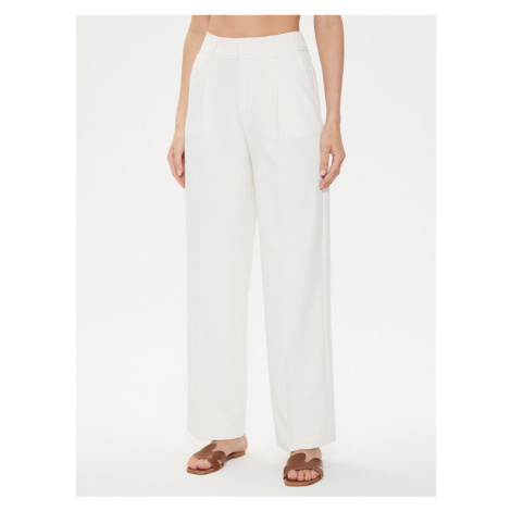 United Colors Of Benetton Bavlnené nohavice 4KCMDF06H Écru Relaxed Fit