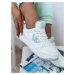 Women's shoes KIDA white and green Dstreet