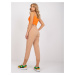Béžové elegantné nohavice Naomi -FE-SP-5625.65P-beige