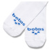 Botas Vysoké Ponožky White - bavlnené ponožky biele