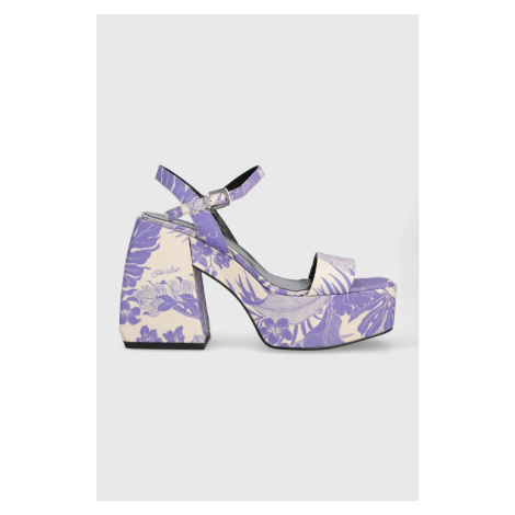 Sandále Pinko Fantine fialová farba, 100655 A0O6 NY0