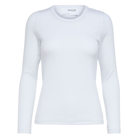 SELECTED Tričko 'DIANNA'  biela