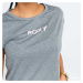 Tričko Roxy Training Girl Tee Melange Dark Grey