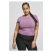 Women's Stretch Jersey Cropped Tee duskviolet