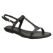 Tommy Hilfiger TH FLAT SANDAL Dámske sandále, čierna, veľkosť