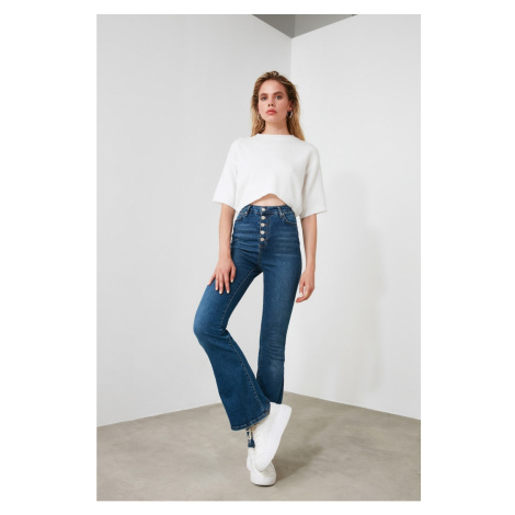 Dámske džínsy bootcut Trendyol