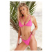 Trendyol Pink Triangle Regular Bikini Set