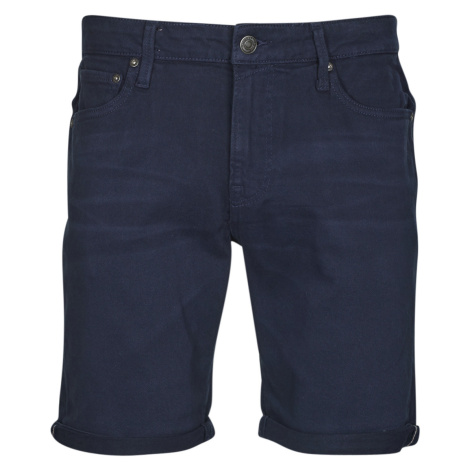 Jack & Jones  JPSTRICK JJICON SHORTS  Šortky/Bermudy Námornícka modrá