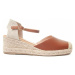 Leindia  89387  Espadrilky Hnedá