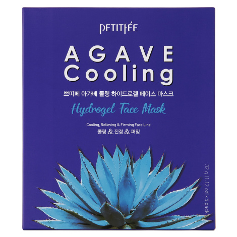 Petitfee & Koelf Agave Cooling Hydrogel Face Mask 32 g * 5 sheets