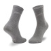 Tom Tailor Súprava 2 párov vysokých dámskych ponožiek 9880 Sivá