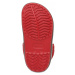 Crocs Sandále 'Crocband'  grafitová / červená / striebornosivá
