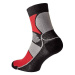 KNOXFIELD BASIC Ponožky čierna / červená 0316004065745