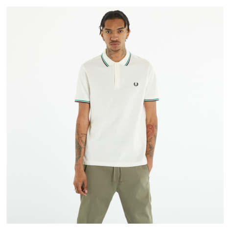 FRED PERRY Twin Tipped Shirt Cream
