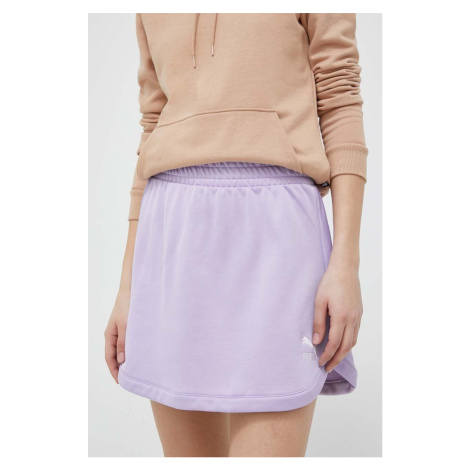 Fialové športové sukne