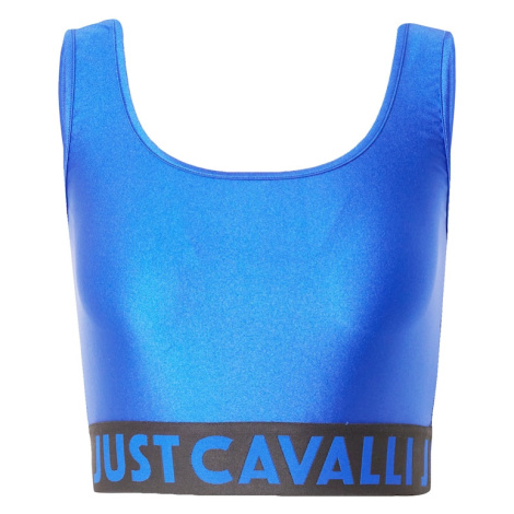 Just Cavalli Top  kráľovská modrá / čierna
