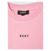 DKNY Úpletové šaty D32820 S Ružová Regular Fit