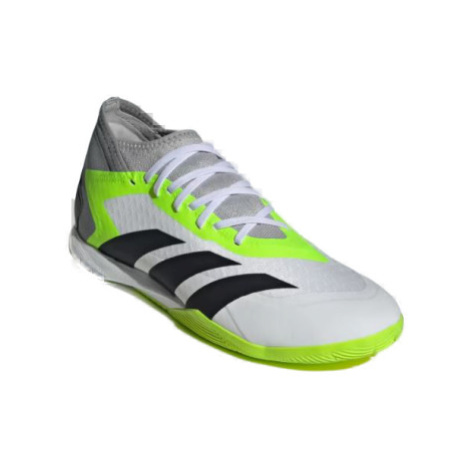 Pánske futbalové kopačky halové ADIDAS Predator Accuracy.3 M IC cloud white core black lucid lem