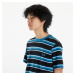 Tričko FRED PERRY Stripe T-Shirt Black/ Light Smoke/ Ocean