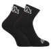 10PACK ponožky Styx členkové čierne (10HK960) S
