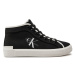 Calvin Klein Jeans Sneakersy Skater Vulcanized High Cs Ml Mr YW0YW01454 Čierna