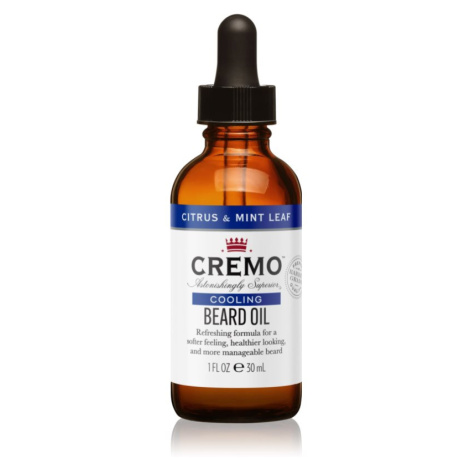 Cremo Cooling Beard Oil Citrus & Mint Leaf olej na bradu