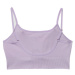 Dámska tréningová športová podprsenka 4F SPORT BRA-4FWSS24USBAF121-52S-LIGHT VIOLET