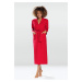 DKaren Housecoat Melissa Red