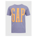 Svetlofialové dievčenské tričko GAP