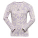 Women's quick-drying T-shirt ALPINE PRO LOUSA pastel lilac variant pb