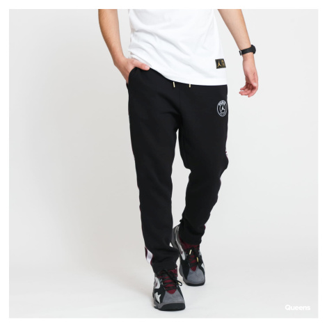 Jordan M J PSG Fleece Pant čierne / biele / fialové