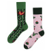 Zeleno-ružové ponožky Summer Cactus