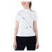 XISS SPLASHED Dámske tričko, biela, veľkosť