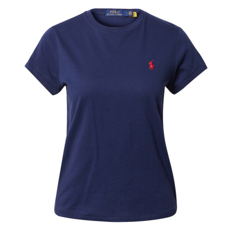 Polo Ralph Lauren Tričko  námornícka modrá / svetločervená