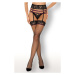 Dámske pančuchy LivCo Corsetti Fashion LivCo_Corsetti_Fashion_Stockings_Tamerin_Black